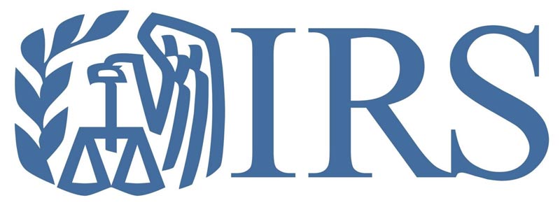 Sitio del IRS en la pantalla: cada carta trae un número y una fecha límite